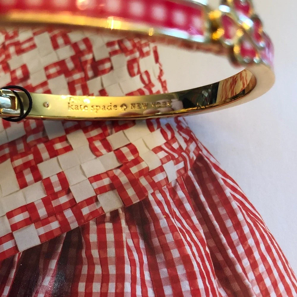 Authentic New with tag. kate spade Hinge Bangle Bracelet - Picture 3 of 7